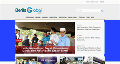 Desktop Screenshot of beritaglobal.com